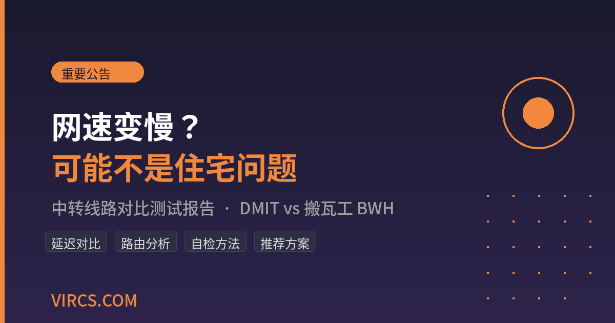 📢 关于近期部分用户反馈“网速变慢”的说明（建议务必阅读）
